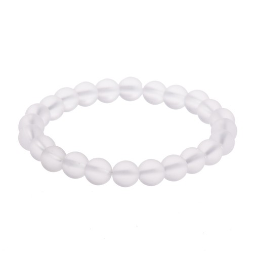 Wholesale Natural Gemstone Round Bead Bracelets Elastic Bangle 4mm 6mm 8mm 10mm - 第 94/100 張圖片