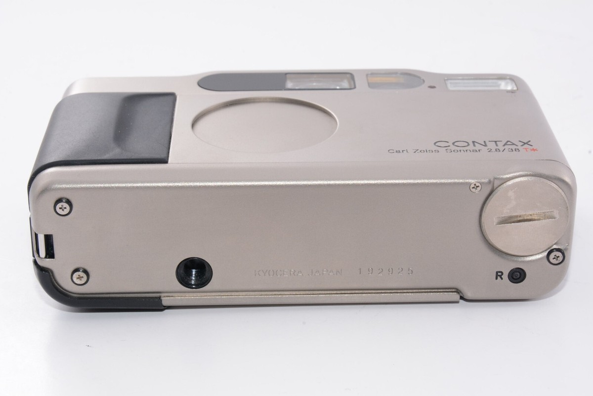 Exc+5]CONTAX T2 Carl Zeiss Sonnar 2.8/38 Compact Film Camera From