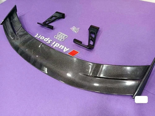Spoiler bagagliaio TT fibra di carbonio ali posteriori per AUDI TT TTS 8S MK3 R8 2015-2020 - Foto 2 di 10