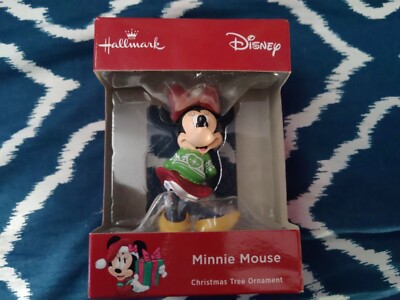 Hall Mark Disney Minnie Mouse Christmas Tree Ornament