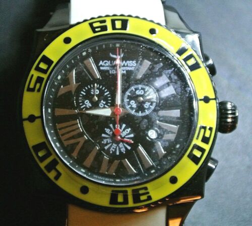 Aquaswiss Herren Swissport XG Day/Date Edelstahl Schweizer Chronoliste $ 1.800,0 - Bild 2 von 9