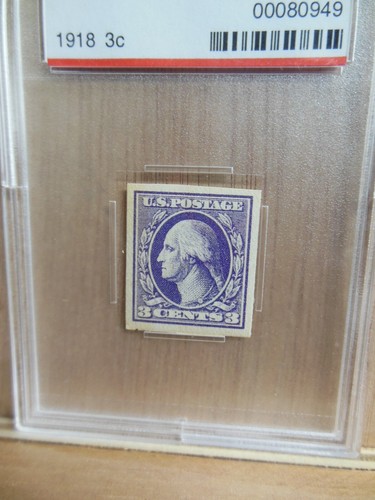 US # 535 1918 3 Cent George Washington PSE XF 90 Mint OGNH Encapsulated Stamp - Picture 3 of 3