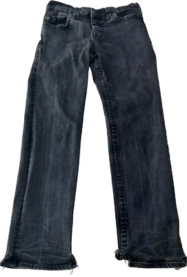 True Religion Jeans Mens 32x28 Geno Relaxed Slim Straight Black