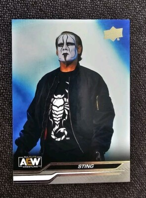 AEW UPPER DECK 2024 STING SILVER