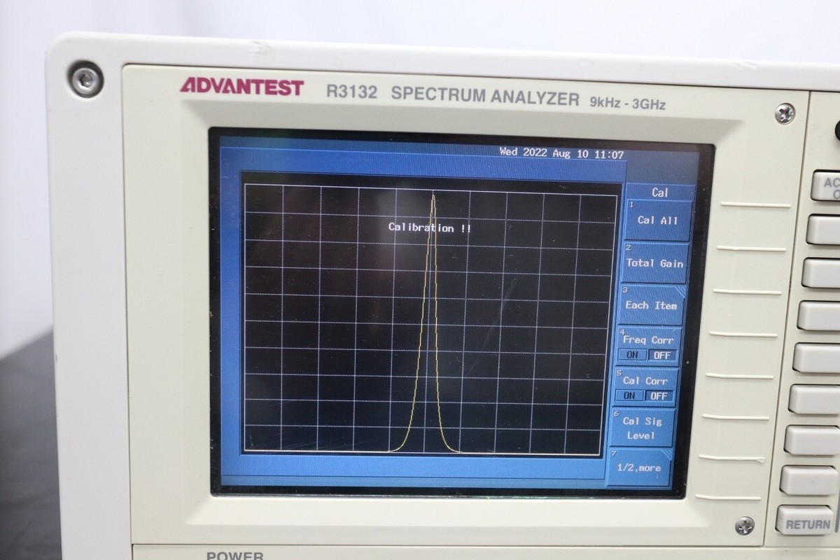 ADVANTEST R3132 9KHz-3GHz Spectrum Analyzer | eBay ADVANTEST R3132 9KHz-3GHz Spectrum Analyzer | eBay