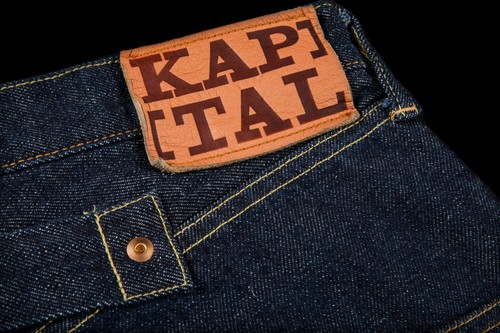 Kapital Bone Embroidered Denim Pant Indigo Size 34 - Picture 4 of 8