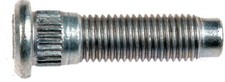 M12-1.50 Serrated Wheel Stud - 13.59mm Knurl, 46mm Length