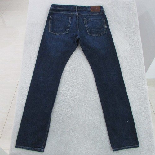 Scotch & Soda Jeans Mens W33 L32 Dark Blue Slim Button Fly Ralston - Picture 3 of 10
