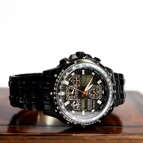 Citizen Eco-Drive U600-S053030 Skyhawk Black Eagle Radio-Controlled Watch – 4... - Picture 3 of 12