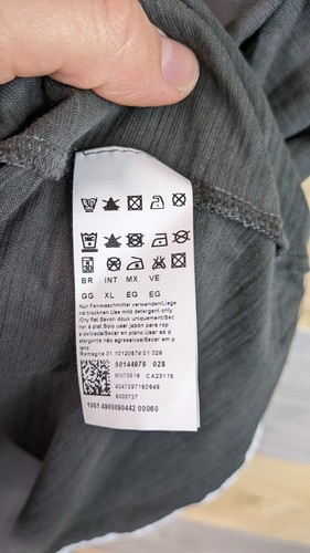 Hugo Boss Hemd Herren Größe XL Grau Baumwolle Kurzarm Slim Fit Leicht  - Bild 8 von 20