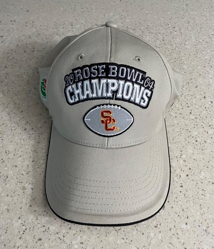 Nike braun offizielles Rose Bowl Spiel 2004 Champions USC Mütze verstellbare Kappe