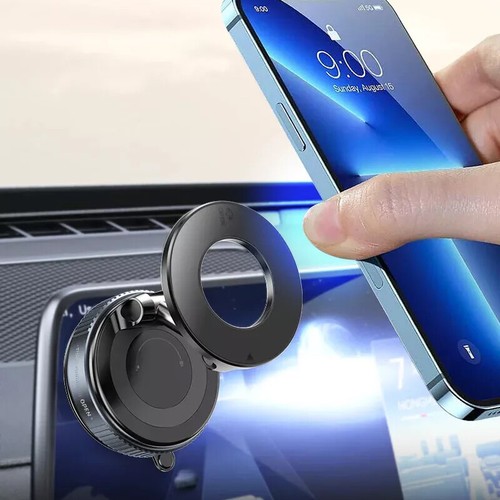 360° Rotation Electric Vacuum Magnetic Suction Cup Car Phone Holder Stand Mount~ - Picture 11 of 18