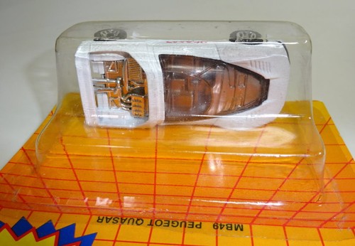 Matchbox Superfast Nr. 49E Peugeot Quasar weiß top in Box - Bild 5 von 5