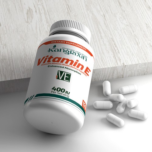 Vitamin E 400IU NATÜRLICHE QUELLE Supplemet Antioxidans Immununterstützung 60/120 Kapseln - Bild 7 von 14