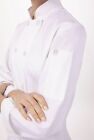 ππ©βπ³ Chef Works Shirt Top Coat chefs jacket, White, Button up Xs New π