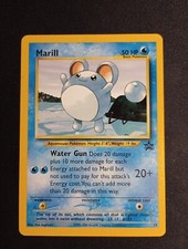 Marill Promo Wizards Black Star #29 Vintage Pokemon Card
