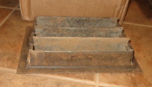 Antique Vintage Ornate Cast Iron Metal Heat Vent Register Grate 9-3/4” X 13-1/2 - Picture 6 of 9