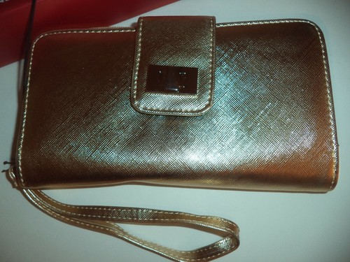 Mundi My Big Fat RFID Wallet, Wristlet, Gold - Picture 2 of 9
