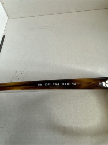 RAY-BAN MR BURBANK RB5383 2144 Brown Eyeglasses Frame 54-19-150 - Picture 7 of 7