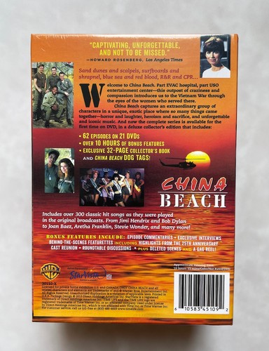 China Beach : The Complete Series Collection 1-4 (DVD, coffret 21 disques) - Photo 2/6