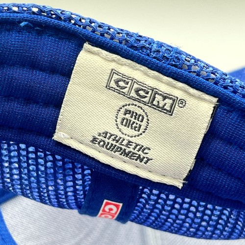 CCM Hockey "Team Czech" blaue Snapback Mütze selten und Sammlerstück Hockey Cap - Bild 6 von 6