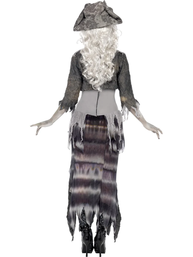 Erwachsene Geist Damenkostüm Ghost Pirate Nonne Kostüm Halloween Outfit - 第 12/40 張圖片
