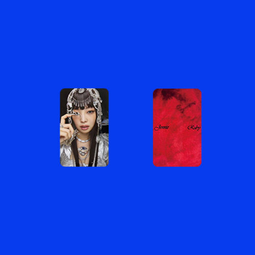 JISOO SOLO AMORTAGE Self Made Photo Cards HD Photocards - Picture 12 of 17