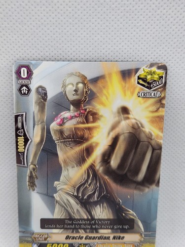 Cardfight!! Vanguard Oracle Guardian, Nike BT01/056EN C CFV NM Critical Trigger - Picture 2 of 4