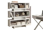 White Glass Bookcases & Shelving with Doors