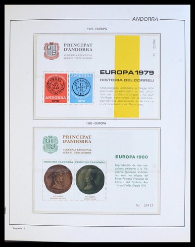 Lot 39913 MNH stamp collection Andorra specialties 1978-1999. - Picture 2 of 10