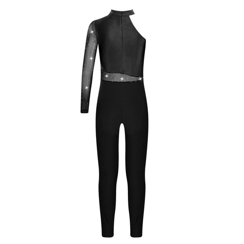Kinder Mädchen Trikot Tanz Gymnastik Trainingsanzug Bodysuit Sport Kostüm Yoga- - Bild 102 von 118
