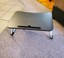preowned wooden bed tray or laptop table foldable large in good condition
