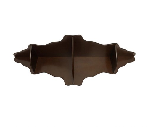 The Bombay Company 33” Mahogany Corner Wall Shelf (hanging) Vintage 1991. - Picture 2 of 8