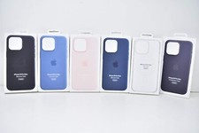 Apple Silicone, Clear or FineWoven MagSafe Case for Apple iPhone 15 Pro Max