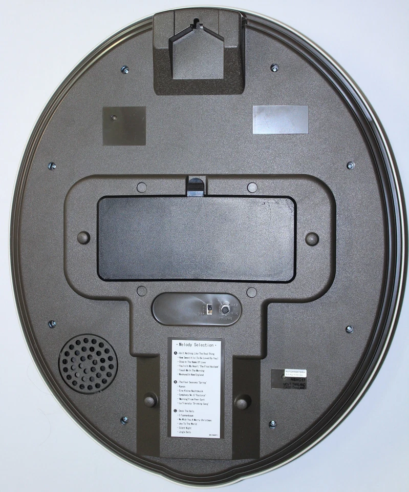 SEIKO Swarovski Crystal Wall Clock Special Collector's Edition 18 Songs  P/R - Image 2 of 4