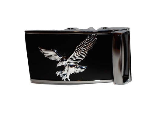 Men’s belt Buckle. Automatic sliding belt buckle, landing eagle Belt buckle only - Picture 4 of 12