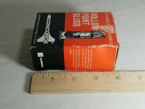 Vintage Concorde Kassnar Hollow Point 16 Gauge Slugs EMPTY BOX Hungary  - Picture 6 of 8