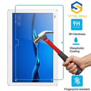 2Pcs Tempered Glass 9H Screen Protector For Huawei MediaPad M5 Lite C5 T5 Tablet