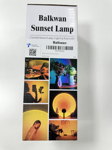 Sunset Lamp Projection Rotation Rainbow Lamp Led Romantic Visual Led Light Netwo - Picture 12 of 12