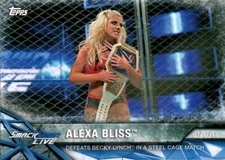 2017 Topps WWE Women's Division - WWE Matches and Moments #WWE-23 Alexa Bliss