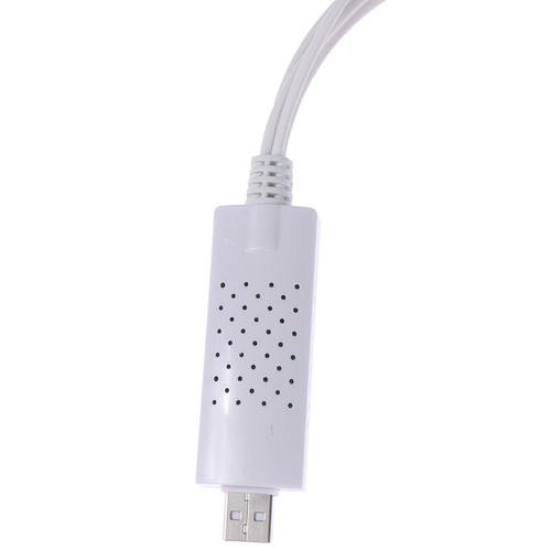 USB Video Audio Capture Card Adapter RCA Analog S-Video AV Input to Computer JW - Bild 4 von 12