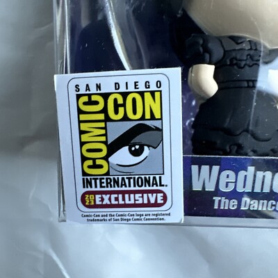 SDCC 2023 Monogram Wednesday 3d Foam Bag Clip Exclusive Addams