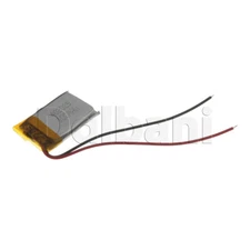 402025, Internal Lithium Polymer Battery 3.7V 100mAh 40x20x25mm