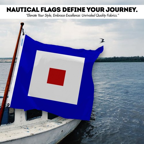 Promo Patriot's Nautical Signal Flag- Whiskey Code W-Maritime Communication Flag - Picture 25 of 34