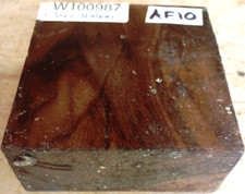 ONE CLARO WALNUT BOWL BLANK LATHE TURNING BLANK LUMBER WOOD 5" X 5" X 2" AF10