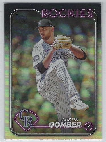 2024 Topps Series 1 & 2 Rainbow Foil Parallel ~ Complete Your Set ~ You Pick - Picture 88 of 99