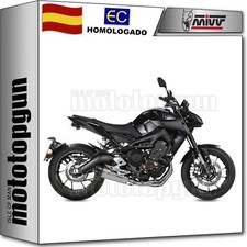 silencioso completo homologado open suono mivv por yamaha mt-09 mt09 2013 13