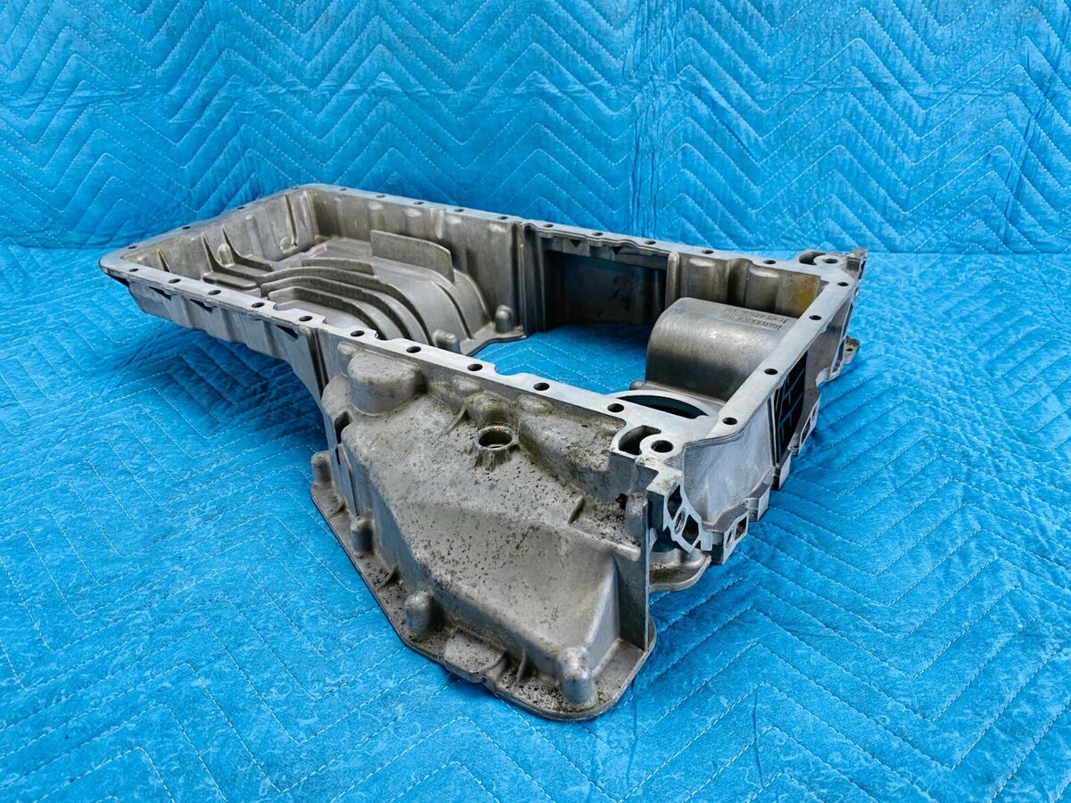 Genuine BMW Engine Upper Oil Pan 11137589687 OEM | eBay