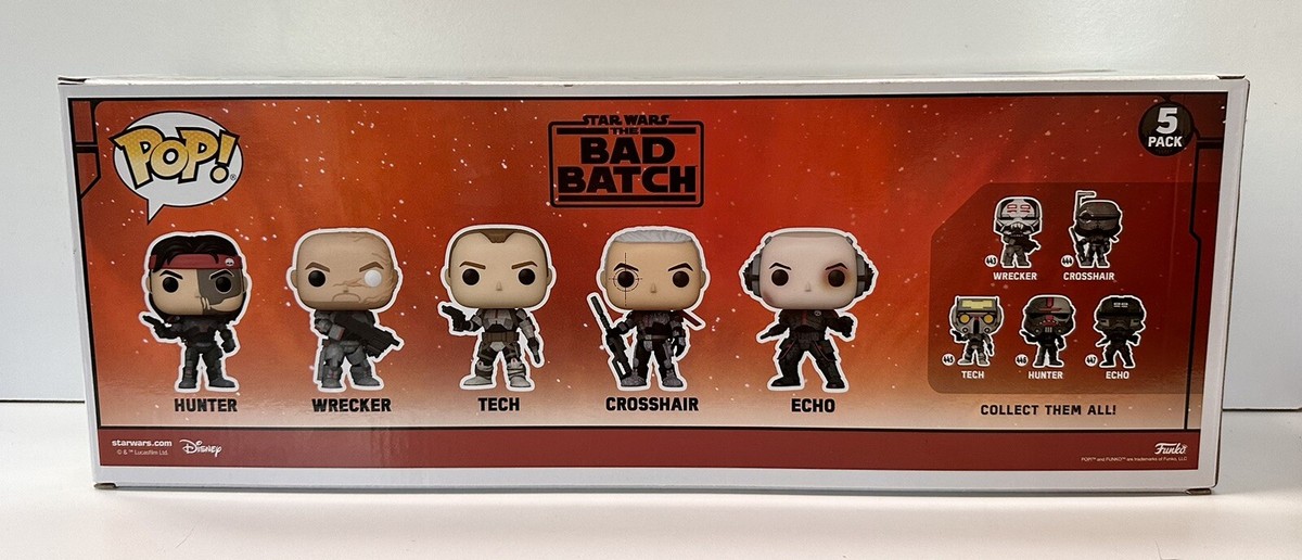 Disney - Funko  POP!  スターウォーズ　バッド・バッチ　アンマスク5pack Amazon.co.jp: Funko POP! Star Wars: The Bad Batch Vinyl