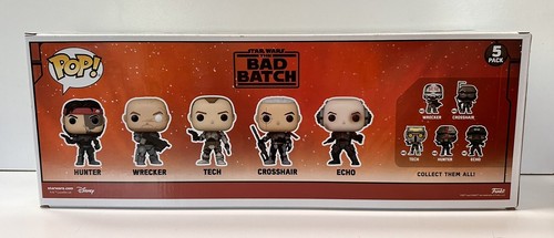Funko Pop! Star Wars The Bad Batch GameStop exklusive Vinyl-Figur 5er-Pack - Bild 3 von 5